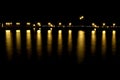 Dock at nighttime