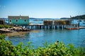 Dock in Stonington Maine