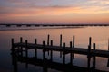 Dock at sunset