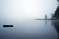 Dock Vanishes into the Fog