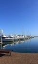 Docked Boats and yachts