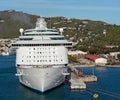 Docked Cruise Ship