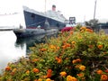 The Queen Mary and the B-427 Scorpion Russian Submarine