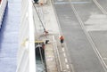 Docker at work at barcelona port