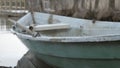 The docking boat on the side of Lake Bodom in Espoo.geology shot