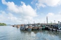 Docking boats at Phuket, Thailand