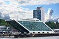 Dockland, modern building in the harbor of Hamburg Royalty Free Stock Photo