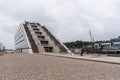 Dockland Office Building in the harbour of Hamburg Royalty Free Stock Photo