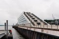 Dockland Office Building in the harbour of Hamburg Royalty Free Stock Photo