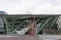 Docklands aea of Dublin featuring the Bord Gais Theatre