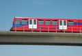 Docklands Light Railway, London Royalty Free Stock Photo