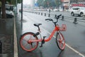 Dockless bike share bicycle