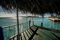 Dock on the idsland of Bimini Royalty Free Stock Photo