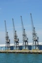 Dockside Cranes at Southampton