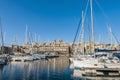 Dockyard Creek in Senglea, Malta Royalty Free Stock Photo