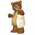 Doctor Bear Royalty Free Stock Photo