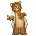 Doctor Bear Royalty Free Stock Photo