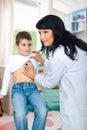 Doctor checkup lovely child Royalty Free Stock Photo