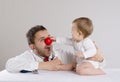 Doctor and child Royalty Free Stock Photo