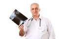 Doctor chiropractor Royalty Free Stock Photo