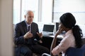 Doctor In Consultation With Depressed Female Patient Royalty Free Stock Photo