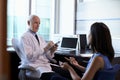 Doctor In Consultation With Female Patient In Office Royalty Free Stock Photo