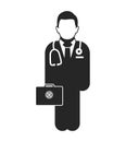 Doctor on duty Icon.