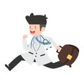 Doctor emergency hurrying to help the patient Royalty Free Stock Photo