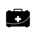 Doctor First Aid Kit Icon Design Vector