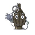 Doctor grenade isolated with on the character