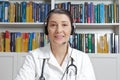 Doctor headset talking online consultation Royalty Free Stock Photo