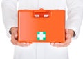 Doctor Holding First Aid Box Royalty Free Stock Photo