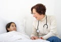 Doctor home visit Royalty Free Stock Photo