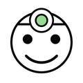 Doctor icon smile -