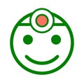 Doctor icon smile -