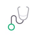 Doctor vector color line icon Royalty Free Stock Photo