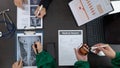 doctor joins a meeting with the surgeon's team to discuss a plan for cancer surgery after the medical team detects cancer.