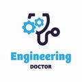 Doctor Logo Engineering Royalty Free Stock Photo