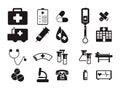 Doctor Medical Hospital Equipment Tool Black Icon Symbol