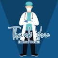 Doctor medical thank you essentials workers Picture