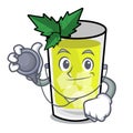 Doctor mint julep character cartoon