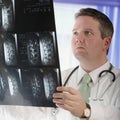 Doctor With Mri Royalty Free Stock Photo