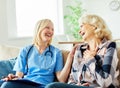 nurse doctor senior care caregiver help assistence retirement home nursing elderly woman health support