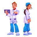 Doctor and nurse, hospital medical staff Royalty Free Stock Photo