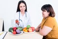 Doctor, Nutritionists are suggesting that obese women Eat fresh vegetables and fruits