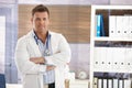 Doctor at office Royalty Free Stock Photo