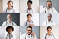 Doctor Online Video Conference Medical Training Royalty Free Stock Photo