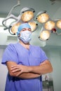 Doctor in operating theatre Royalty Free Stock Photo