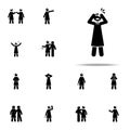 doctor, panic icon. doctor icons universal set for web and mobile Royalty Free Stock Photo