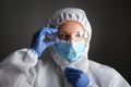 Doctor in personal protective equipment PPE Royalty Free Stock Photo